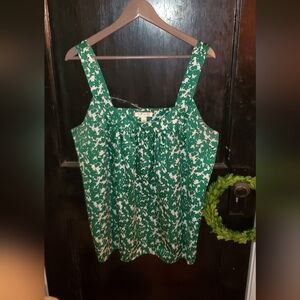 BANANA REPUBLIC WOMEN'S SLEEVELESS BLOUSE SIZE XL
